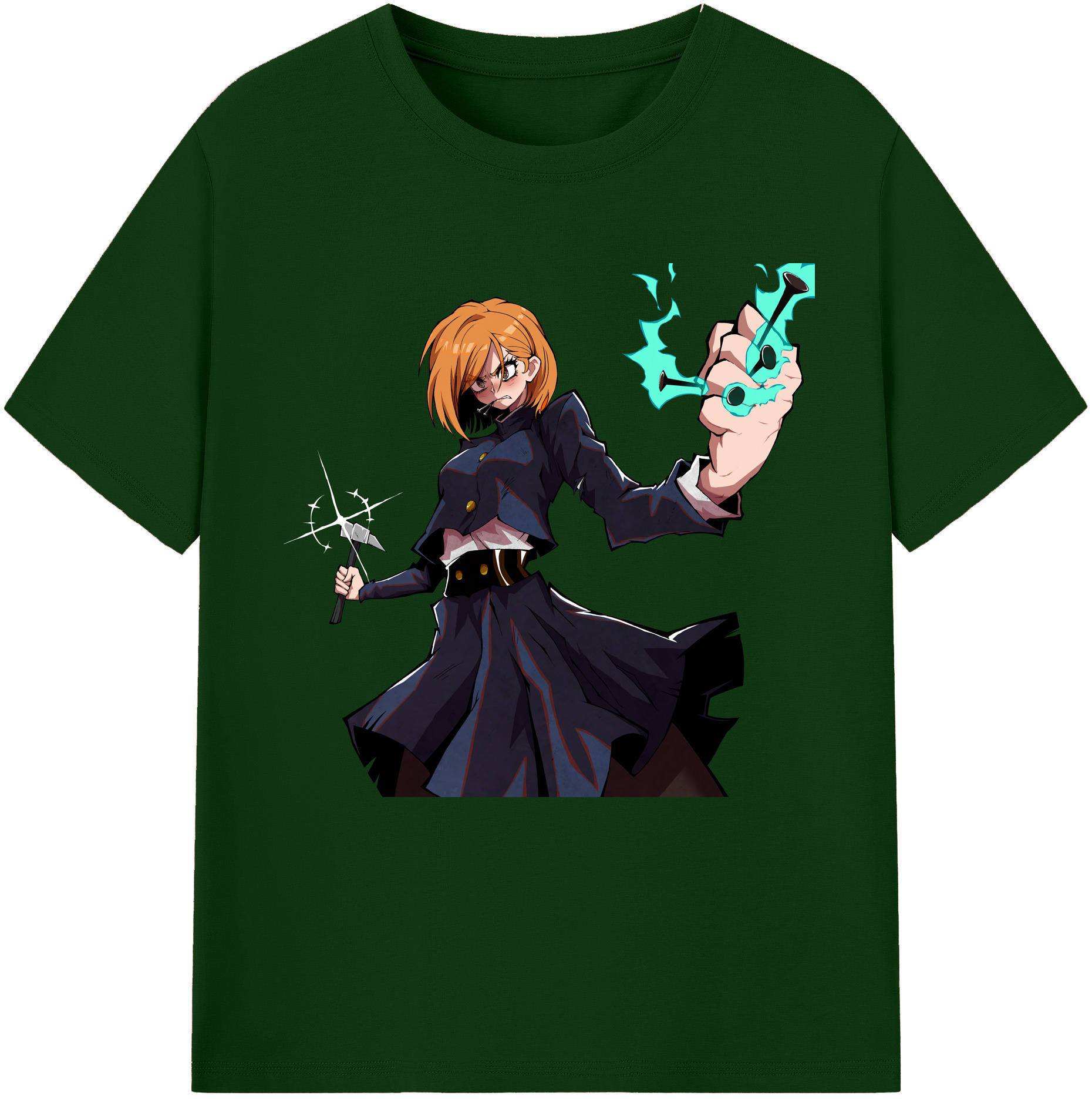 （画像用） 呪術廻戦 Jujutsu Kaisen 綿100％半袖Tシャツ（フロントプリント）
